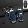 For Dongfeng DFSK 600 Fengon 580 Evolute I-Space I-Pro Landian E5 Keychain Zinc Alloy Leather Car Key Case Cover Accessories