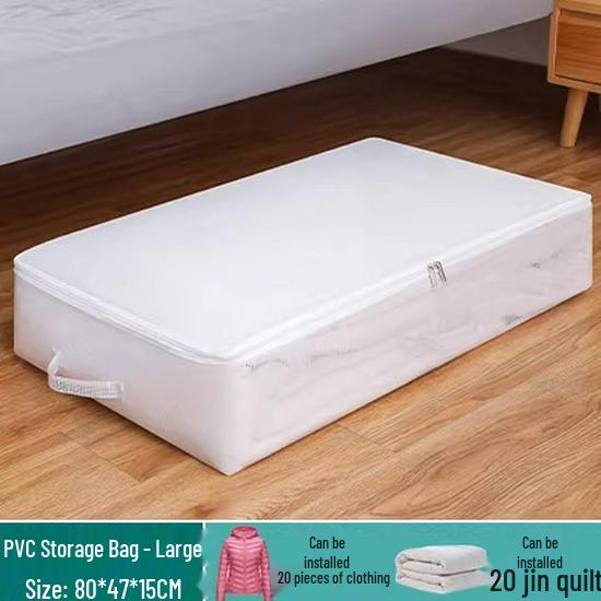 Under-Bed Oxford Cloth Storage Box for Clothes and Quilts