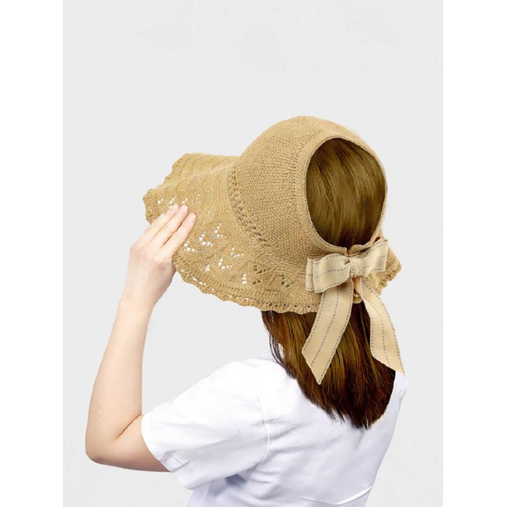

Daiso Foldable Ribbon Shading Hat blacks