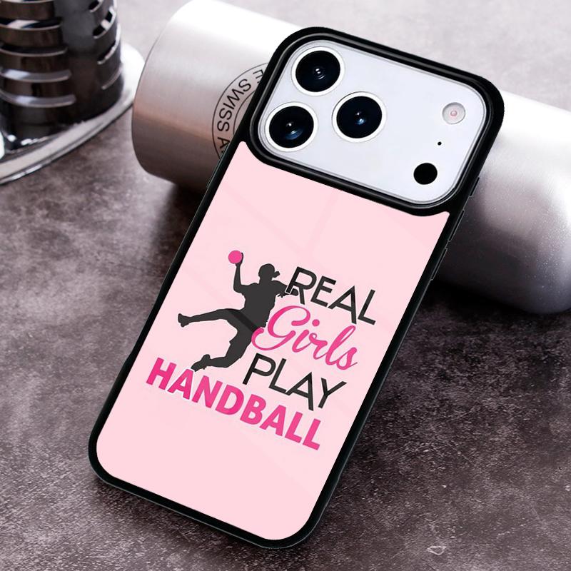 Handball Sport soft Phone Case for iPhone 17 16 15 Pro Max Air 14 13 12 11 Plus Shockproof Cover