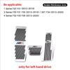 Accelerator Braking Foot Rest Pedal Cover For Car Bmw 3 5 6 7 Series X1 X2 X3 X4 X5 X6 F30 F10 E60G30 Automotive Interiors/Decal hkvr74