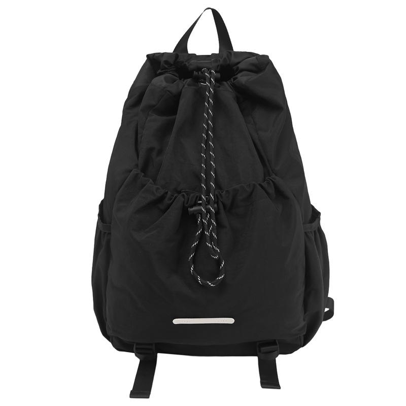 Schoolbag Outdoor Sports Backpack Men's Lightweight Waterproof Mountaineering Backpack Drawstring Versatile Computer Bag Student School Bag