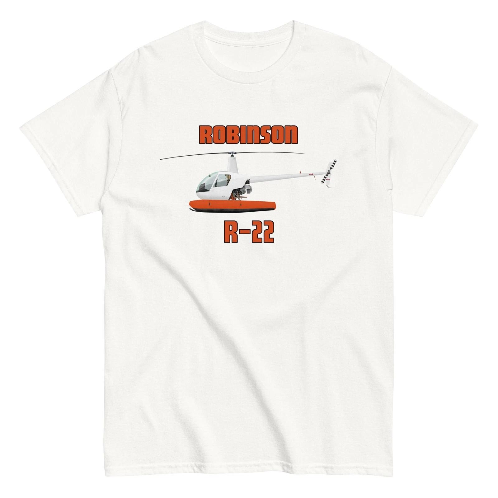 Robinson R22 with floats Helicopter T-Shirt - Personalized with Your N# 3XL