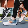 Spring and Autumn Men's Shoes Men's Shoes Mesh Running Shoes Teens Lace-up Thick-soled Comfortable Low-top Sneakers