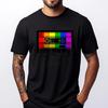 Lgbt Dzień Dumy Gejów Tęczowa Flaga Prezent Nuta Kasetta Gładka Koszulka Koszulka Graficzna Bawełna Streetwear Krótki Rękaw Litera