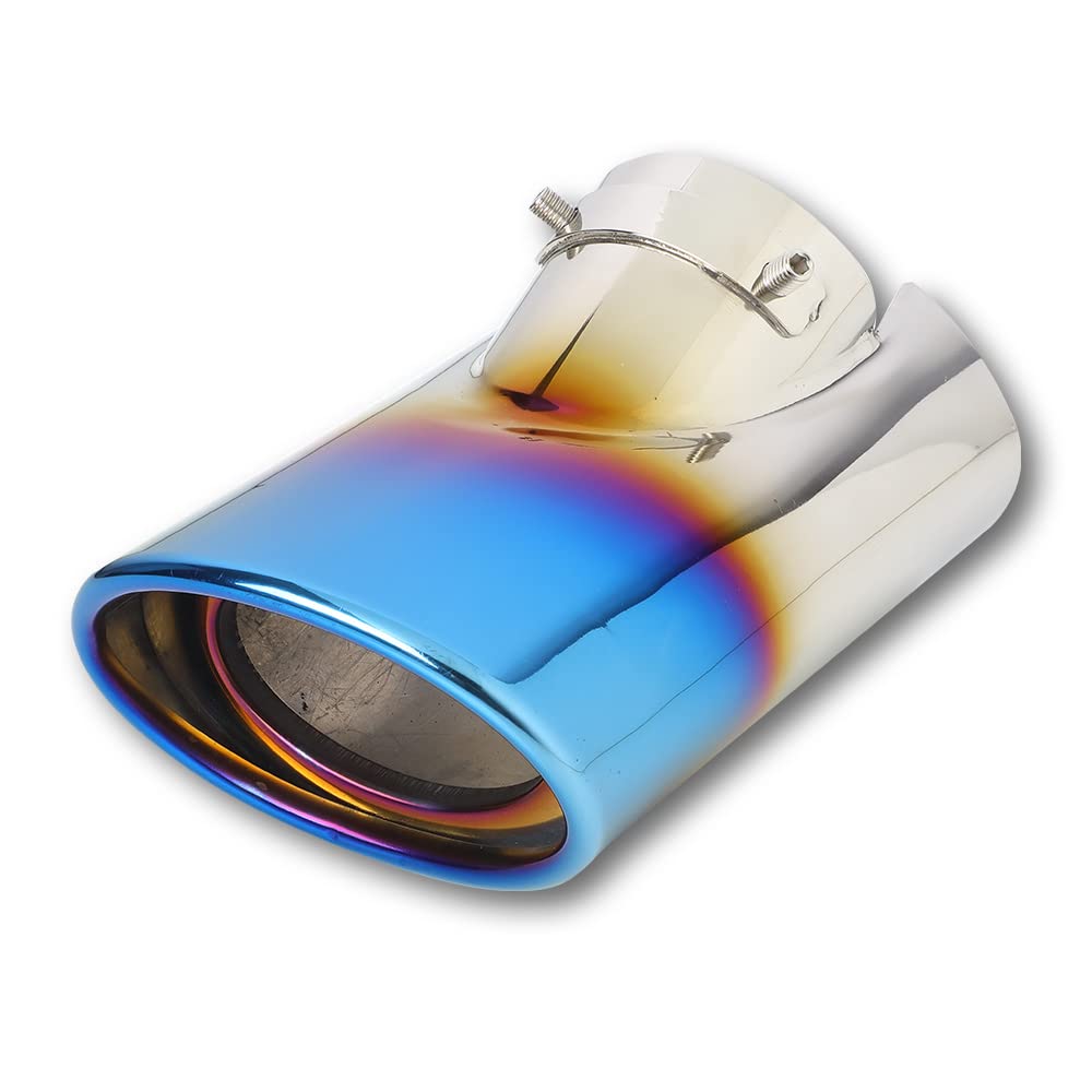 

200 Series Hiace Compatible Muffler Cutter with Drop Chrome Custom Dress Toyota S YOURS Titanium-Look (1 Piece) Protection, Plated, Parts,