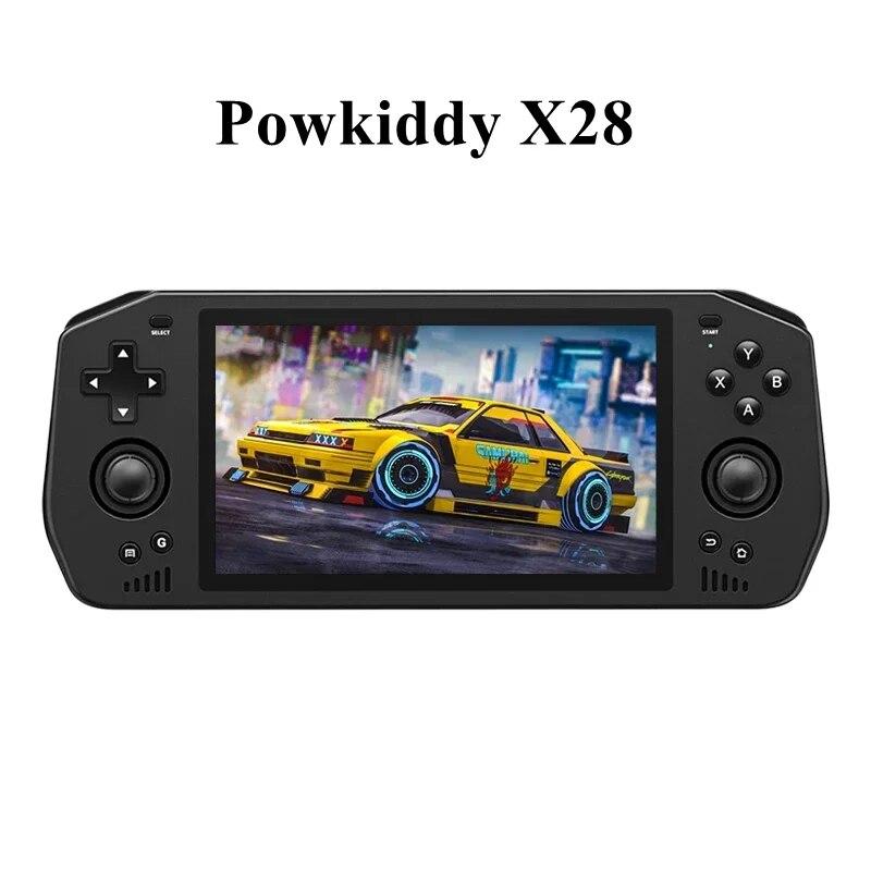 

Powkiddy X28 Ручной игровой плеер Android 11 T618 5,5-дюймовый сенсорный IPS-экран Ручная ретро игровая консоль в подарок Бесплатная доставка