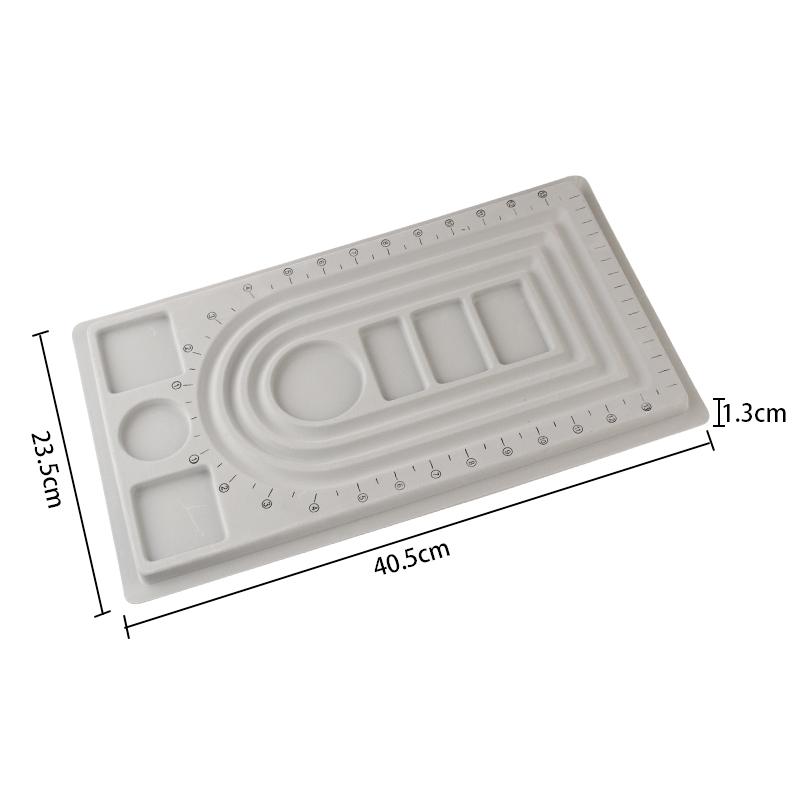 

13 стилей Flockeda Bead Board для браслета, ожерелья, лотка, бисерные аксессуары, измерительные инструменты, поделки для изготовления ювелирных изделий своими руками