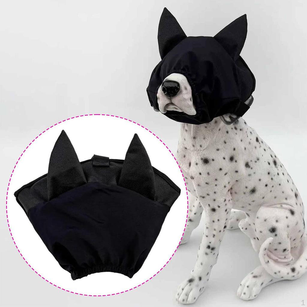 Cover Calming Cap Eye Dog Head Wrap for Puppy Outdoor