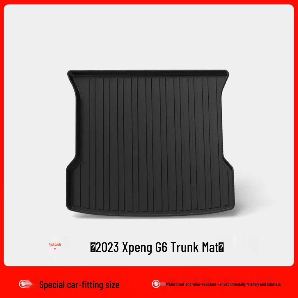 Xpeng G6 RHD TPE Odorless Floor Mats & Waterproof, Wear-Resistant, Anti-Slip Seat Cushions
