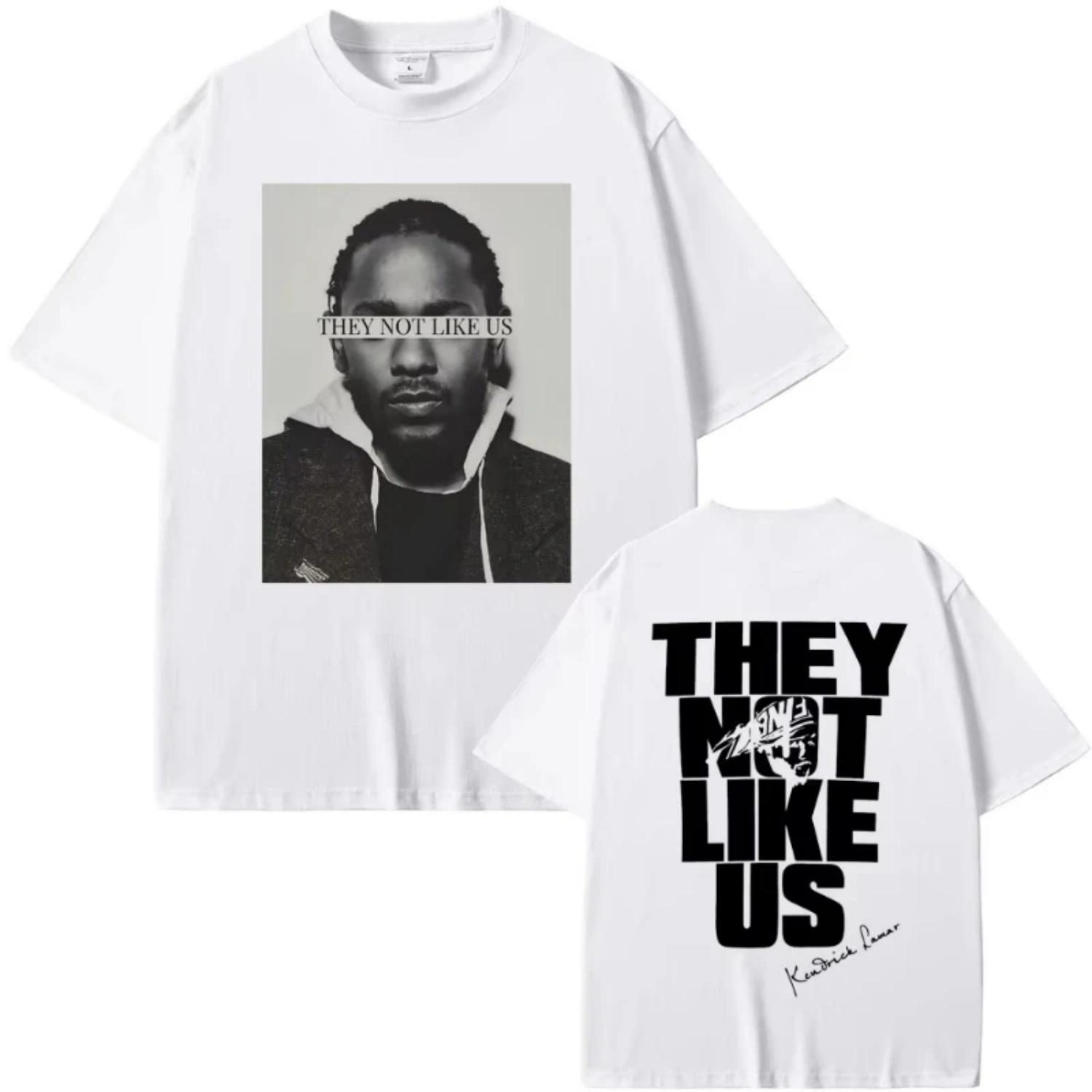

Rapper Kendrick Lamar They Not Like Us T-shirt Men Women Fashion Hip Hop Oversized T-shirts Summer Men s Cotton Vintage T Shirt S