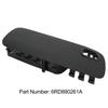Car Interior Accessory Center Control Passenger Side Dashboard Panel Air Vent Cover 6RD880261A Black for Car Dash Air Vent Cover