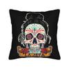 Decorative Pillowcase La Jefa Women The Boss Stuff Living Room Pillow Case Cover Zipper MultiSize