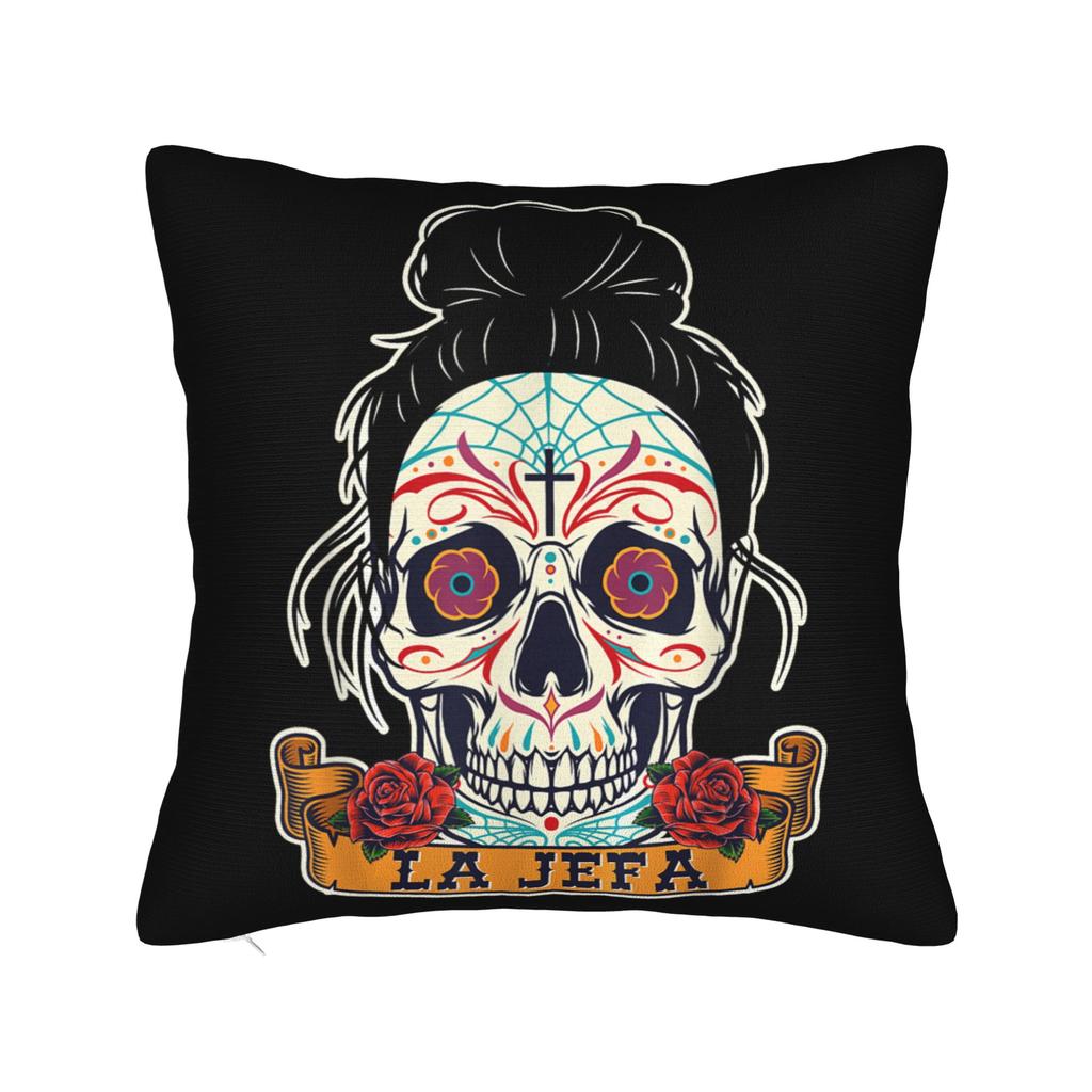 La Jefa Women The Boss Pillowcases Merch Printing Cushion Cover Decor Throw Pillow Case Cover Home Multi-Size