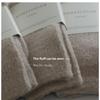 Luxury Cashmere Wool Socks for Women, Soft Color, Smooth Solid Color Matching All Seasons Warm and Sweat-Absorbing Sleeping Outdoor Sports Socks