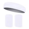 WEZHO Sports Towel Wristband and Headband Set