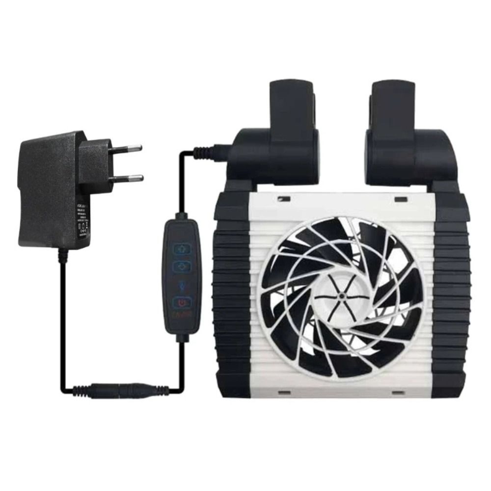 1/2/3/4/5Heads Aquarium Chiller Hangable Aquarium Air Cooling Device Fish Tank Cooling Fan  Home