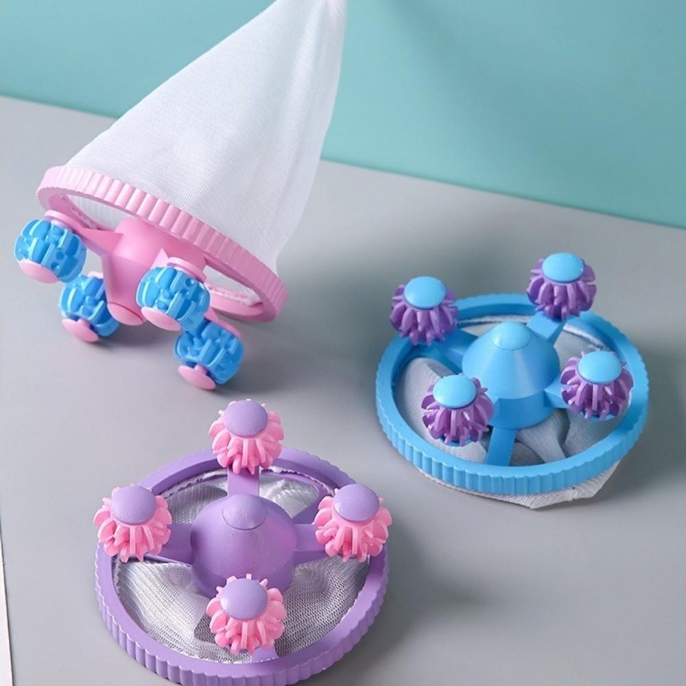 3pcs with Net Bag Pet Hair Remover 4 Rollers Lint Catcher New Laundry Ball  Remover Pet Hair