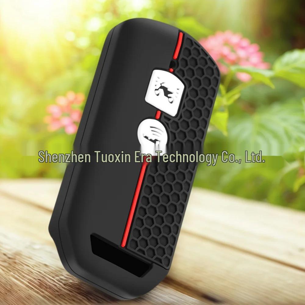 

Honda Motorcycle Silicone Key Cover for NS110R, PCX150, 125, Forza - Honeycomb Design