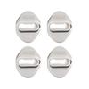 Door Lock Decoration Protection Cover flags emblem case for Toyota prado 120 fj150 land cruiser 80 accessories car styling