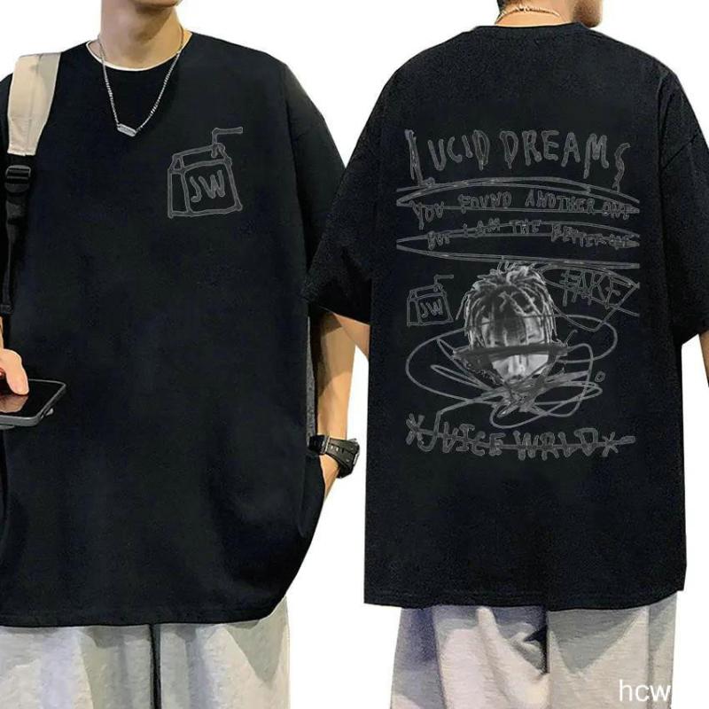 Rapper JUICE WRLD Classic Short Sleeved Printed T-shirt