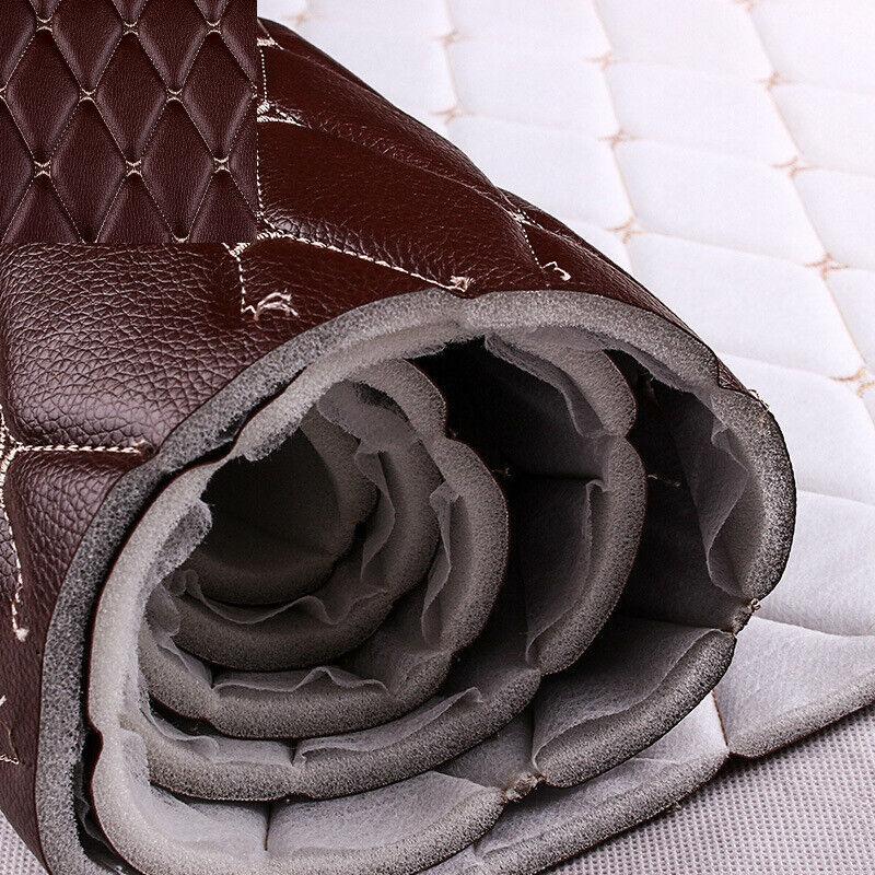 Artificial Synthetic Leather Sponge Quilted Fabric Upholstery Furniture Car Floor Background Wall Sliding Door Decor Material