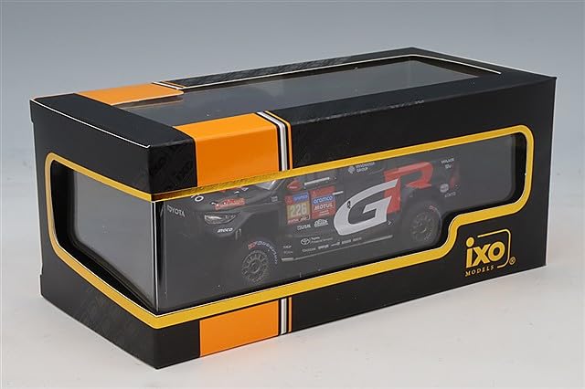 IXO Scale Toyota GR DKR Hilux Evo T1U 2024 Dakar Rally 1/43 #226 S.Valiawa/F.Casale