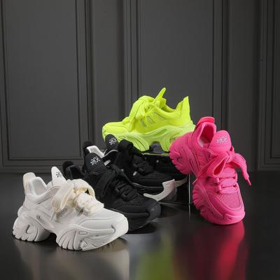 Mode Dicksohlige Neue Dicksohlige Trend Mesh Casual Dad Schuhe