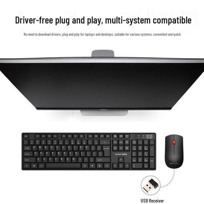 Lenovo T211S Wireless Keyboard and Mouse Combo