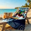 Roblox Personalisierbares Namens-Strandtuch Super Weich & Saugfähig Geeignet für Schwimmen, Fitnessstudio, Camping, Yoga, Urlaub
