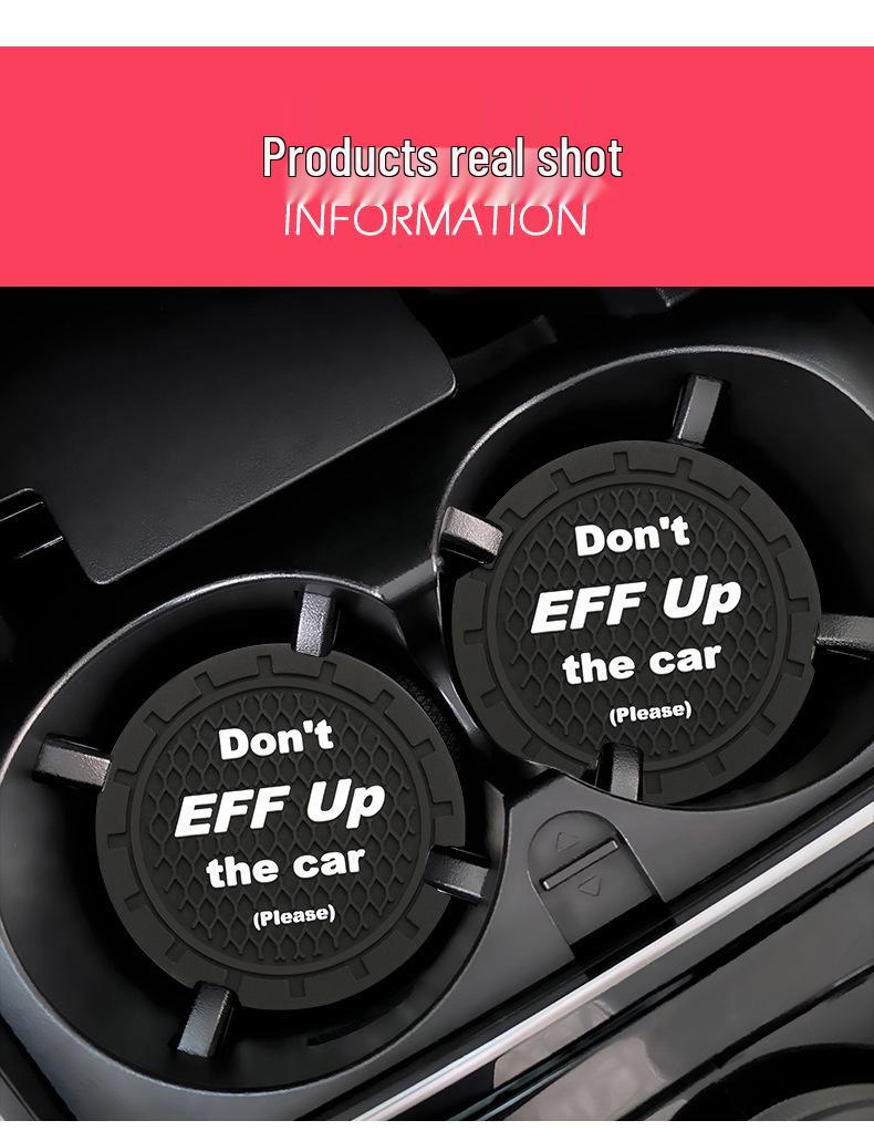 

Универсальные горячие фразы подстаканники для автомобиля (2-Pack) для Европы и Америки