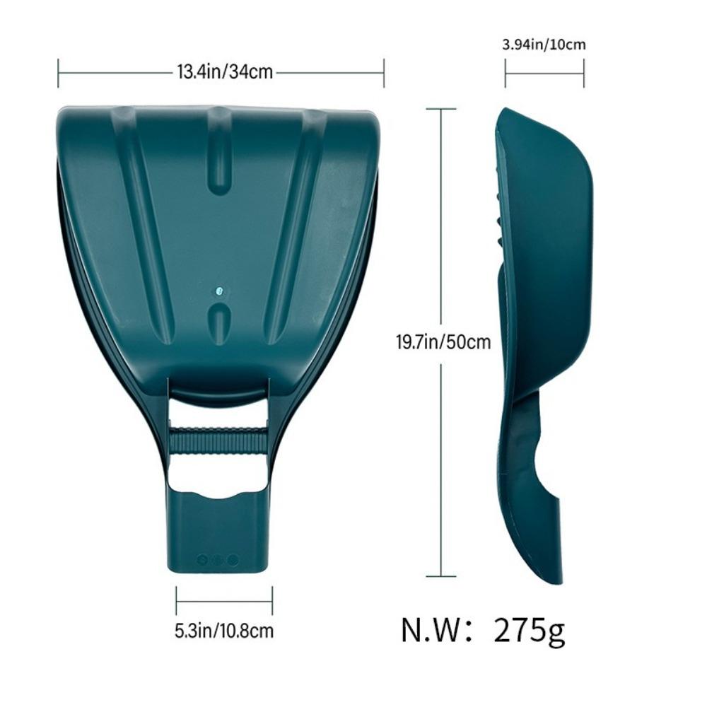 Portable Leaf Collector Rubbish Pick Up Hand Held Collector Leaf Grabs  for Garden Cleaning