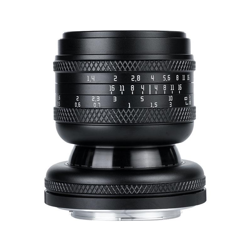 7 Rock Star 50mm F1.4 Full-Frame Tilt-Shift Portrait Lens with Large Aperture for Bokeh Effects