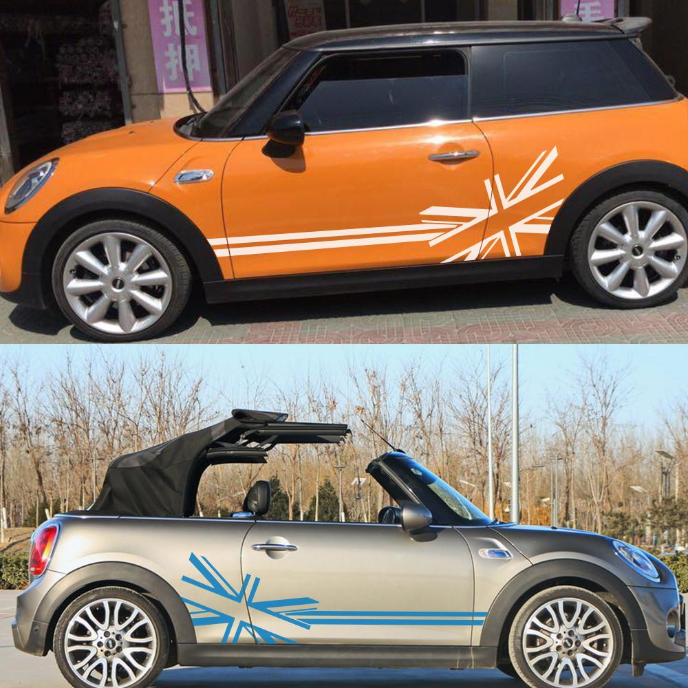 2PCS Car Decorative Sticker for Mini Cooper R56 R57 R58 R50 R52 R53 R59 R61 R60 F60 F55 F56 F54 Exterior Decorative Fittings