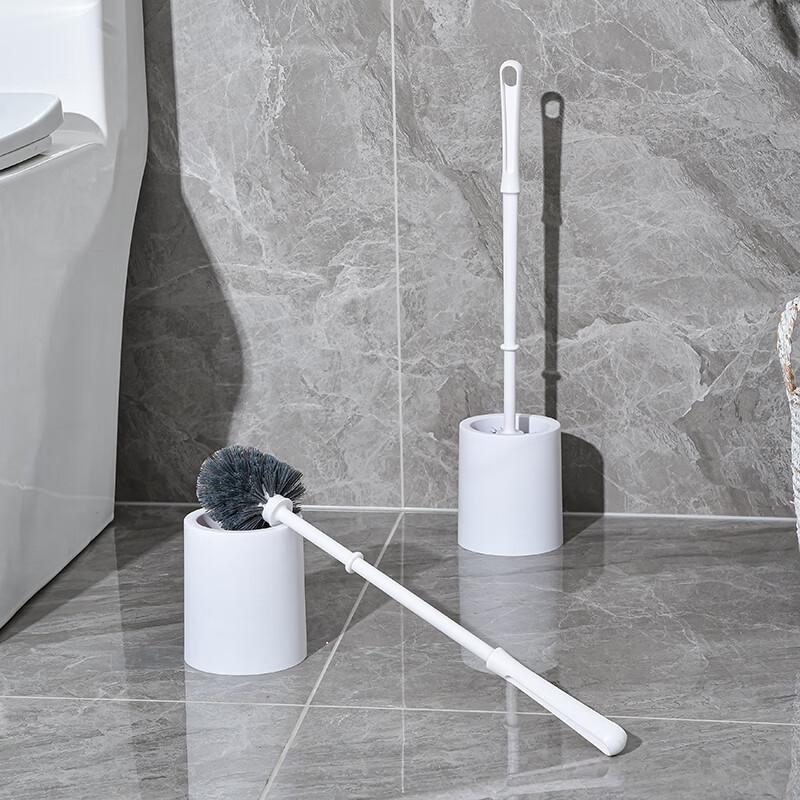 Taitaile Toilet Brush, Household Cleaning No Dead Angle Bathroom Brush Head, Toilet Cleaning Tool, Brush Set