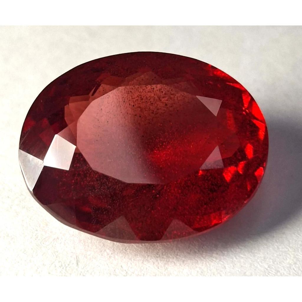 Stunning Natural Padparadscha Sapphire 21-23 Ct Oval Cut Certified Gemstone