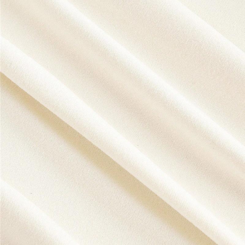 2025 Høst og Vinter Ny Temperament Langermet T-skjorte Enkel Ensfarget Topp