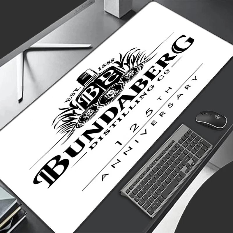 RUM B-Bundaberg Theme Premium Non-slip Mouse Pad with Stitched Edges,Durable Rubber Material,for Desktop & Gaming Great Gifts