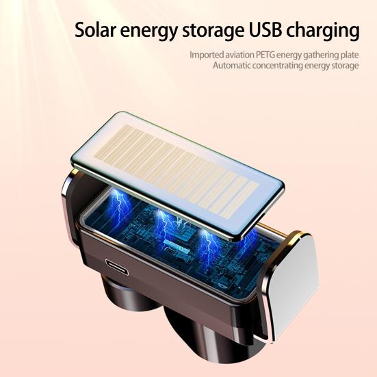 Automatic Induction Holder Dual-Mode Anti-Falling Anti-Bump Rotate Induction 360 Degrees Charging Opening Closing Durable Solar