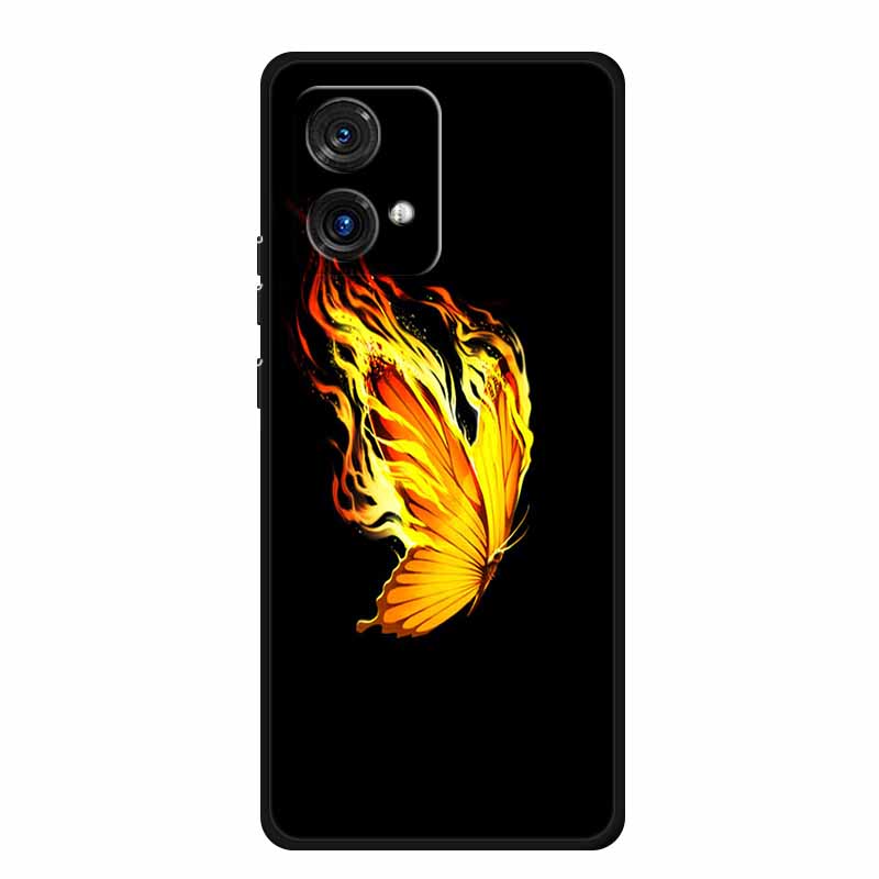 For Motorola Moto G84 G54 5G Case Animals TPU Soft Silicone Cover Phone Cases for Moto G54 MotoG84 Protector Wolf Bumper Coque