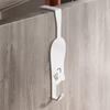 Behind The Door Hook No Drill Hooks Easy Hanging Waterproof Hook for Bathroom Kitchen Bedroom Balcony