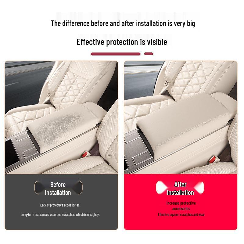 Nio ES9 Second Row Armrest Box Protective Cover - Anti-dirt, Heightened Pad