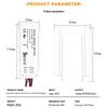 12V LED Bathroom Mirror Light with Touch Control & Defogger