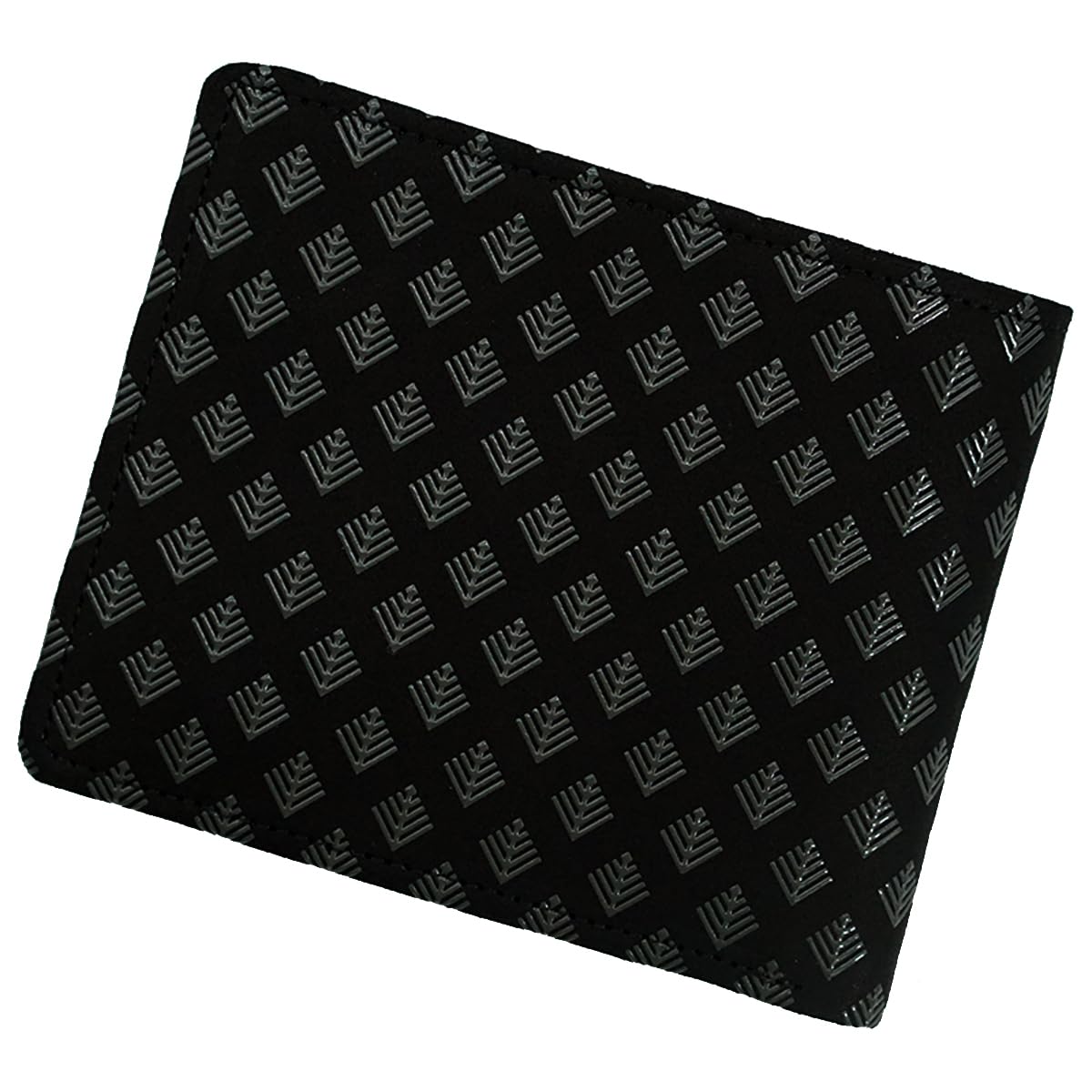 

Inden Bifold Wallet with Bill Compartment and Coin Deerskin Leather 2006 Black with Gray Wakamatsu Diamond [Inden-ya] Purse, No. ([71-183] Lacquer,