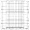 Vidaxl Podniesiona Rabata Gabionowa, Trapezowa, Stal, 100X20X100 Cm