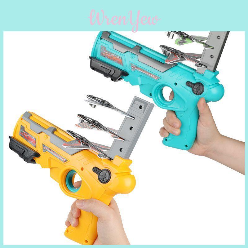 Exciting Toy Gun Nerf Foam Airplane Launcher For Safe Outdoor Fun And Air Battles