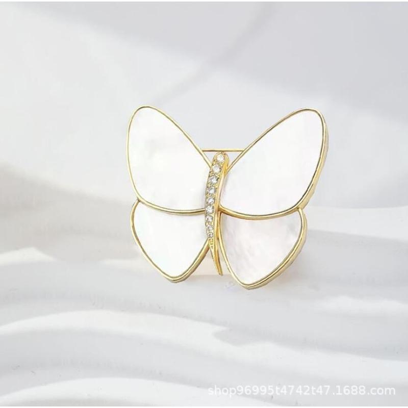 New Alloy Brooch High-end Niche Women's Peony High-end Pin Coat Suit High-end Versatile Brooch