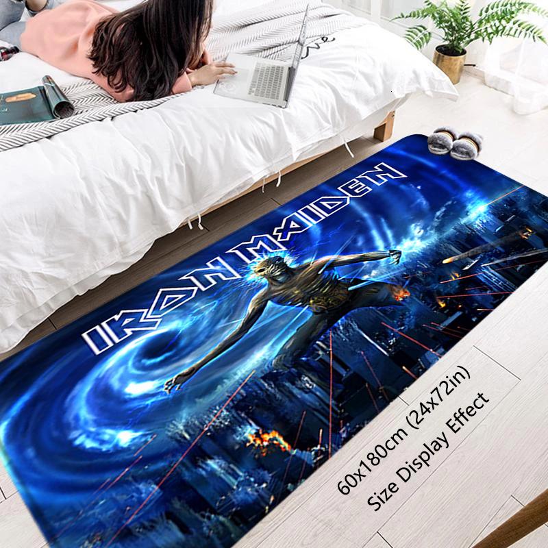 Corridor Doormat Heavy Rocks Metals Band Rugs Interior Foot Carpets Entrance Floor Mats Non-slip Yoga Rug Home Decor Prayer Mat