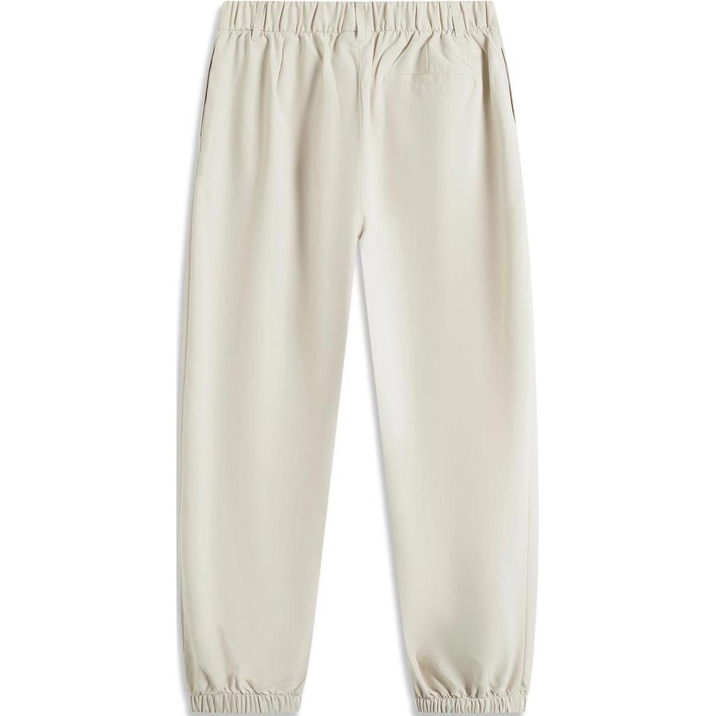 Li-Ning Comfortable Casual Loose Fit Solid Color Simple Sports Pants Women Pants Mica-Gray AYKU364-3