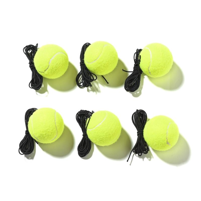 2pcs Tennis Training Ball with String for Tennis Trainer Single-Player Practice